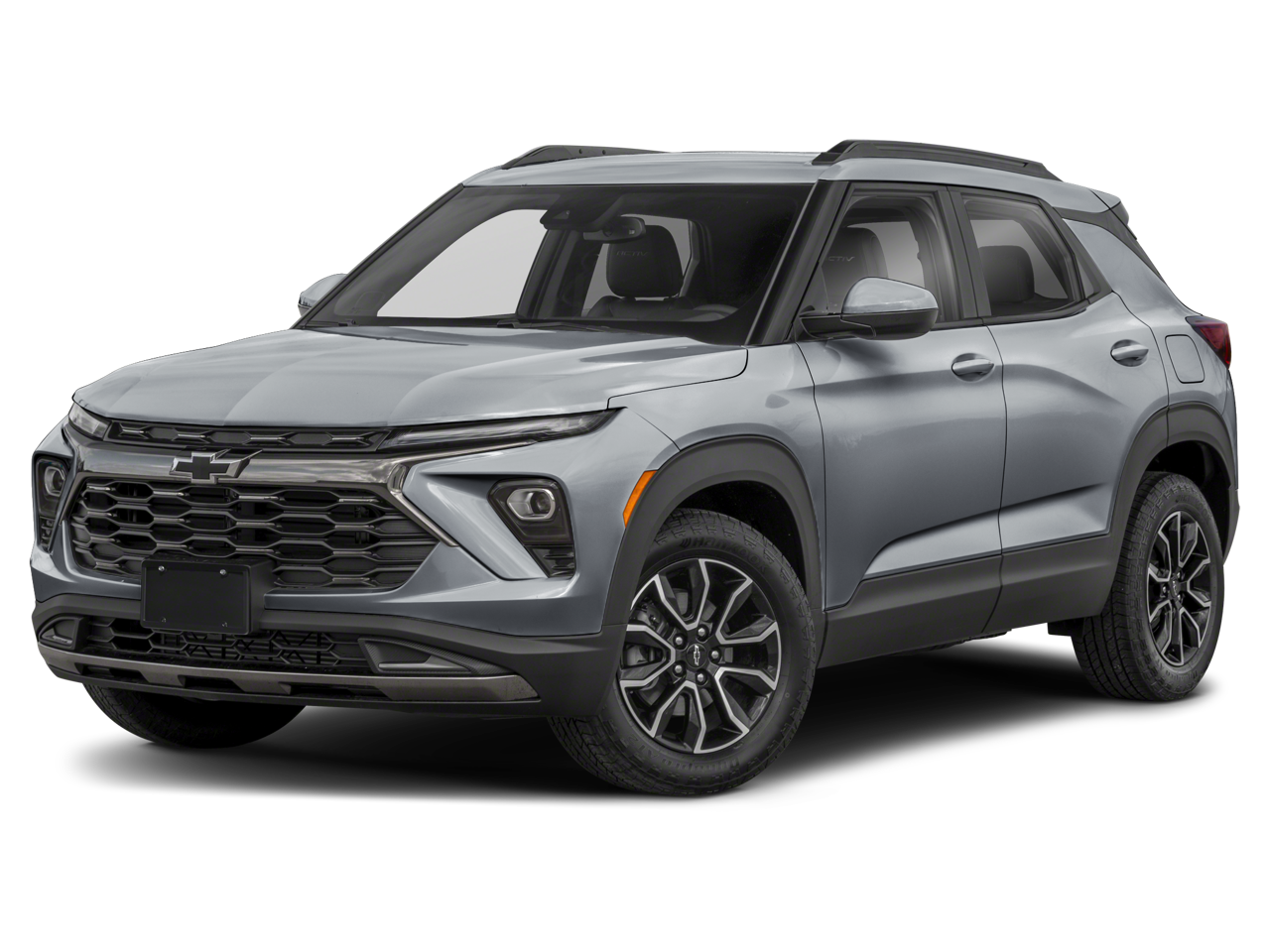 2026 Chevrolet Trailblazer ACTIV in Mosaic Black Metallic — front three-quarter view